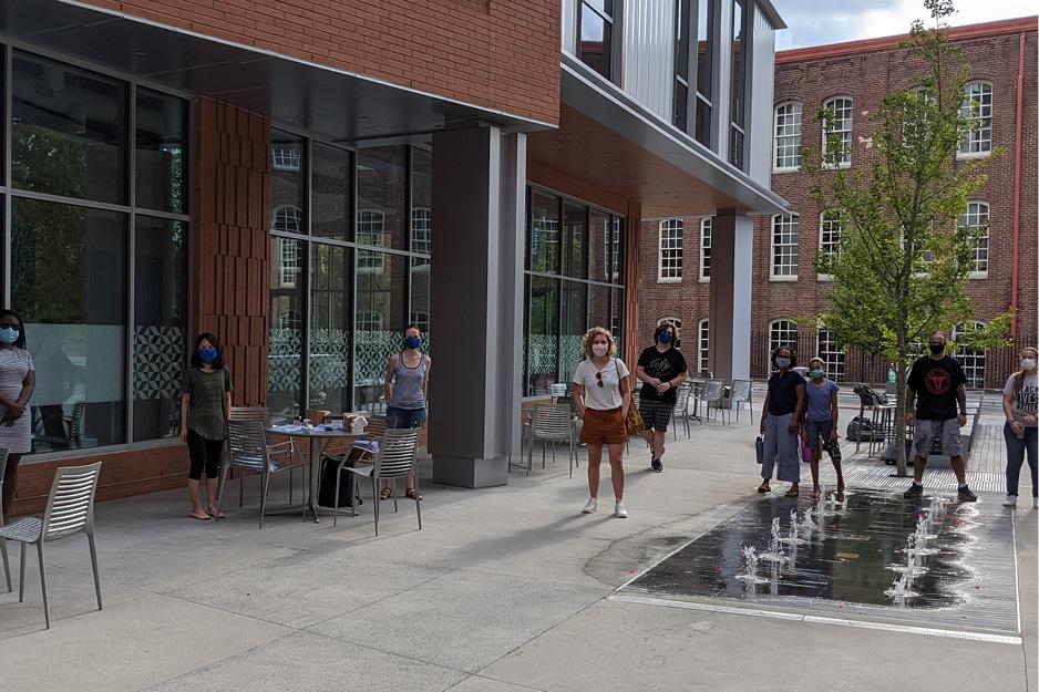 Pop Health faculty and staff volunteers and NC Harm Reduction