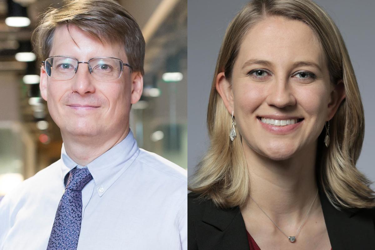 Drs. Matt Maciejewski and Valerie Smith