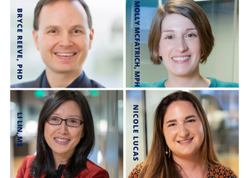 Dr. Bryce Reeve, Moly McFatrich, Li Lin, & Nicole Lucas