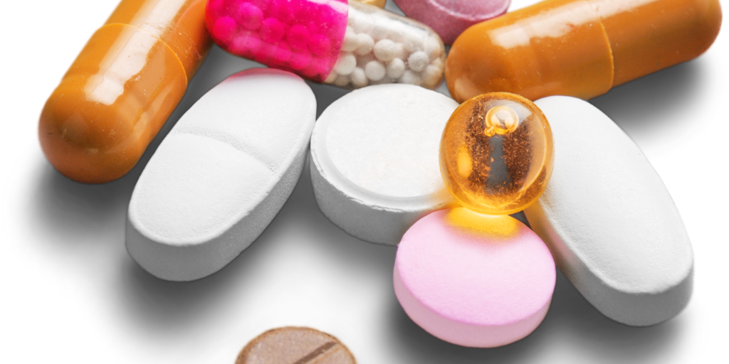 An assortment of medication