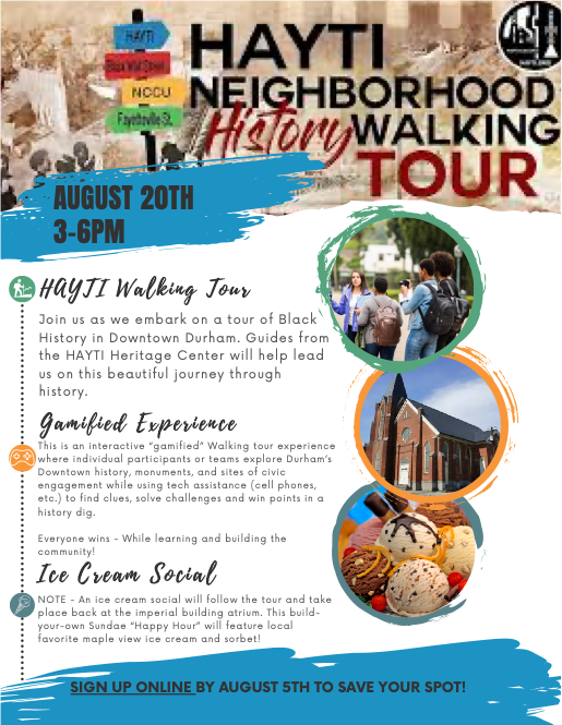 HAYTI Walking Tour Flyer