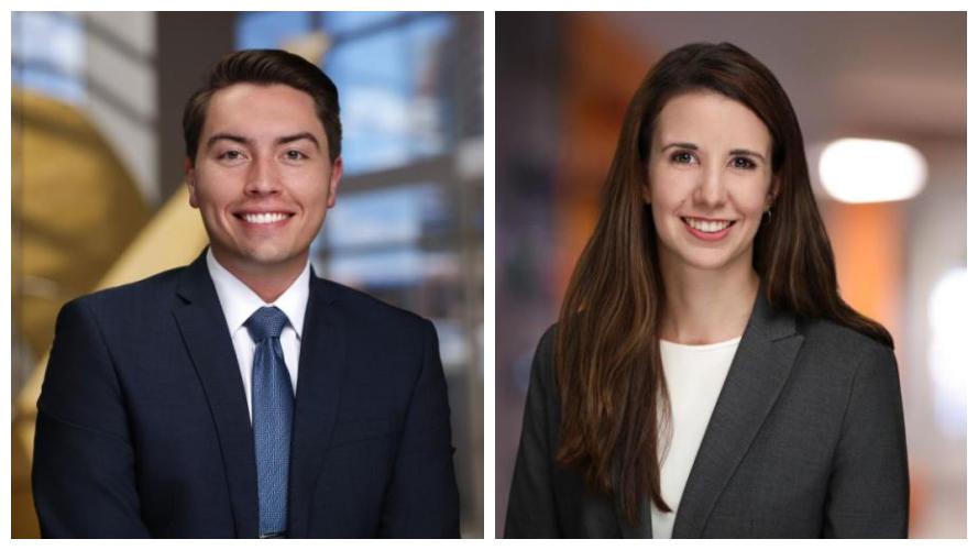 Logan Bailey and Cierra Buckman headshots