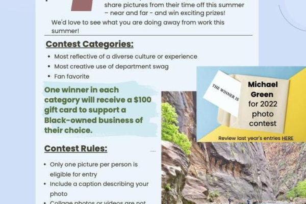Graphic relating to the DPHS Summer Photo Contest