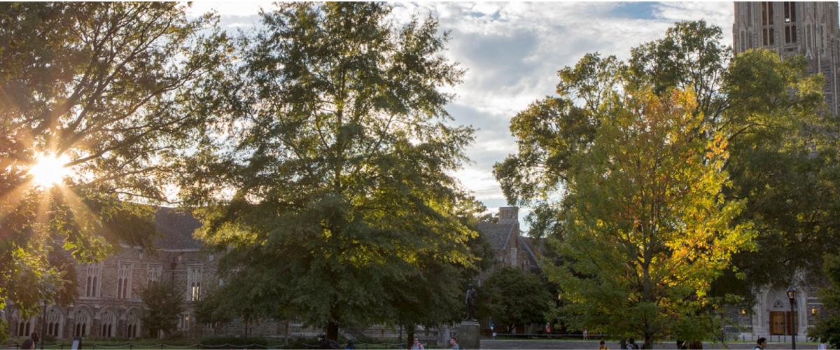 Duke Chapel and West Campus