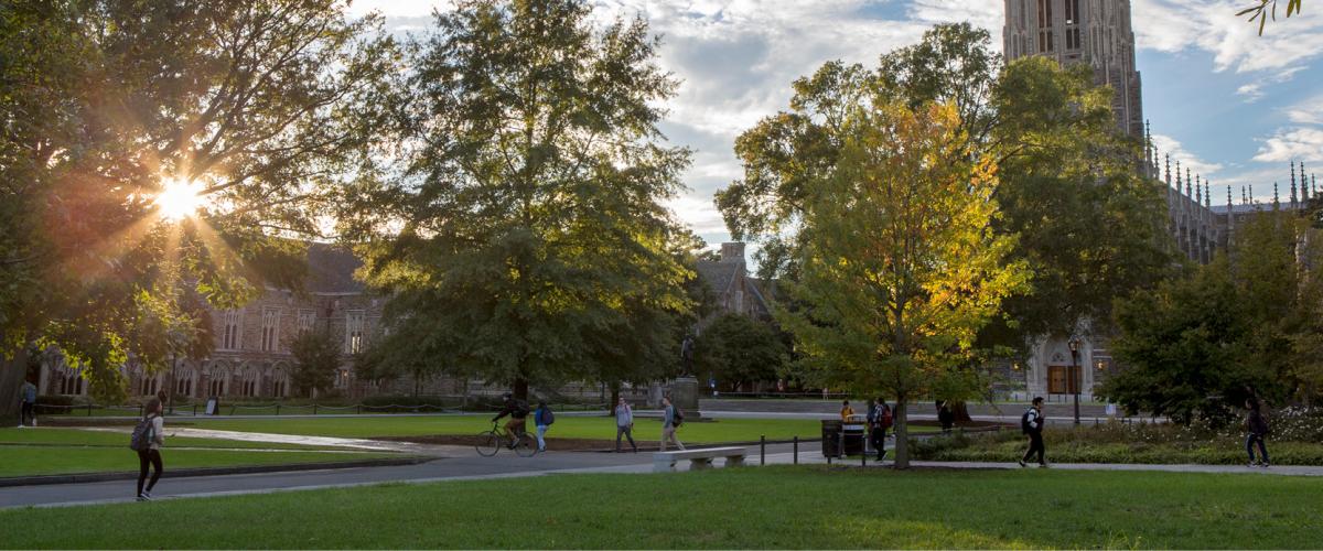 Duke West Campus and Duke Chapel