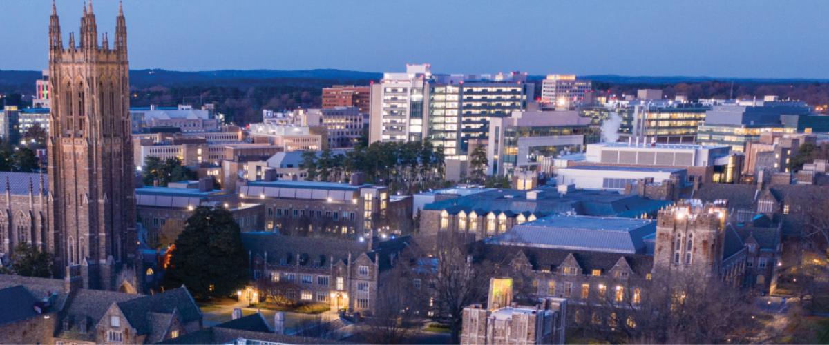 Duke Campus in the Evening