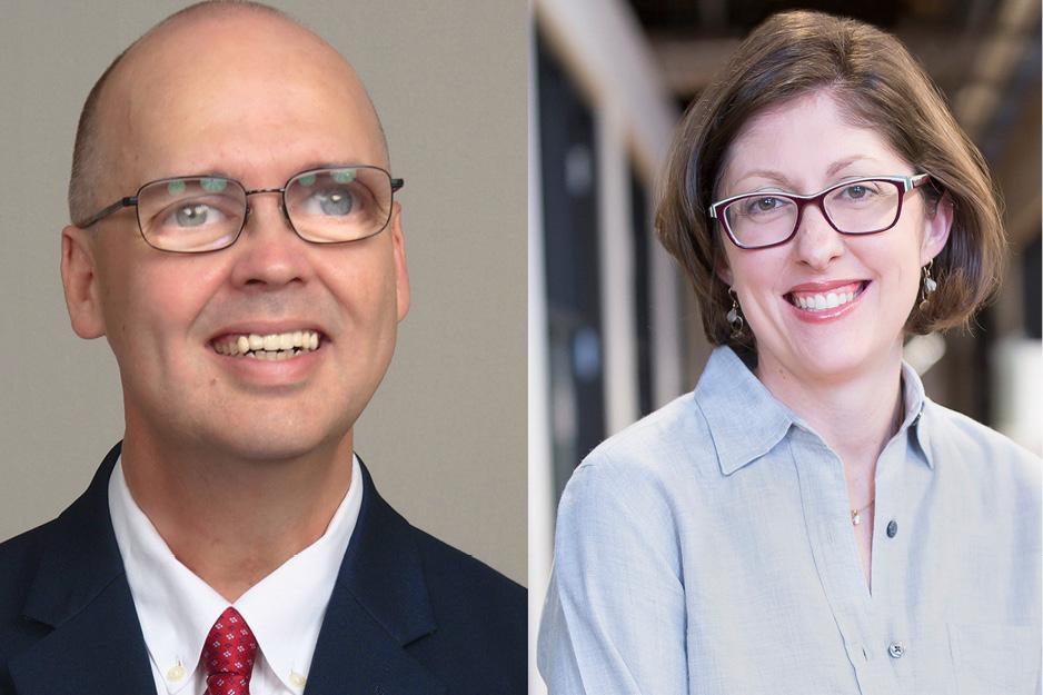 Dr. George Jackson and Dr. Heather King