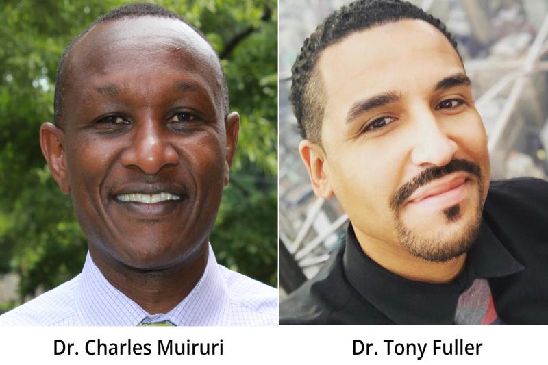 Dr. Charles Muiruri and Dr. Tony Fuller