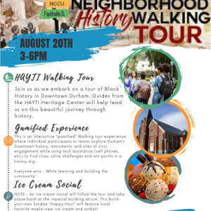 HAYTI Walking Tour Flyer